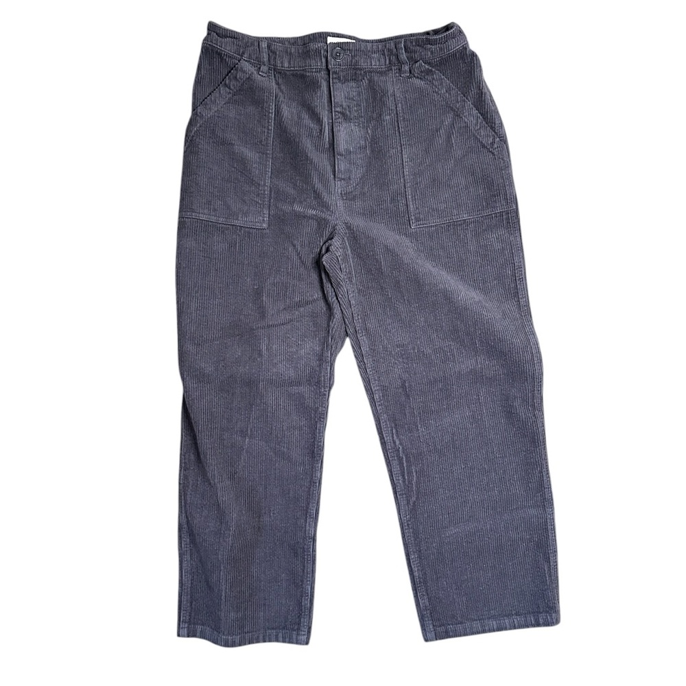 P&Co CORD SERVICE FATIGUE PANTS - SLATE GREY 34 short - Picture 3 of 8